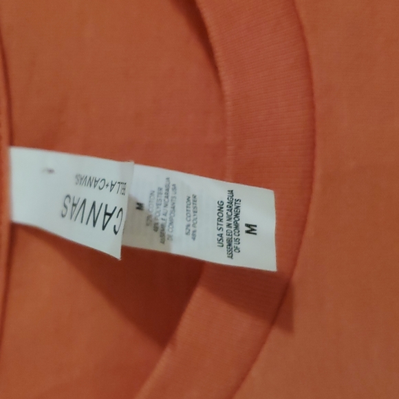 Basic Witch Women's Medium Halloween Orange Short Sleeve Shirt - Picture 4 of 5